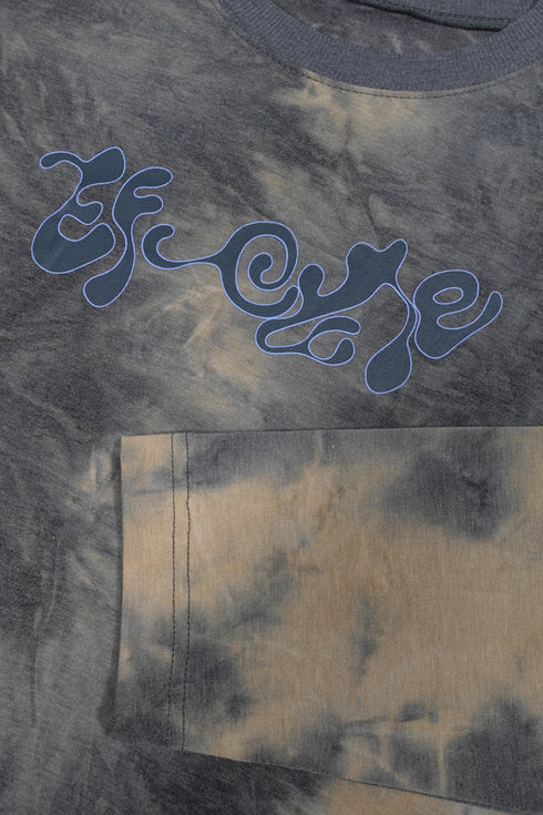 ÉF × Cycle TIE-DYE LONG SLEEVE TEE -SAND MIX-